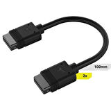 CORSAIR Cl-9011121-Ww iCUE LINK Kablosu, 2x 100mm Düz konnektörlü