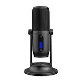 Thronmax M2 MDRILL ONE Siyah USB 48Khz 16Bit HD Stüdyo 4Tip Kayıt RGB 3,5mm Led Type-C Mikrofon