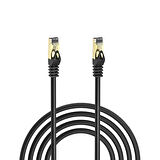 S-link SL-CAT7100M 100m Siyah S/FTP CCA CAT7 Gold Uçlu Ağ Bağlantı Kablosu