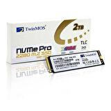 TWINMOS 2TB NVMe2TB2280AP 3500- 3080MB/s M2 PCIe NVMe Gen3 Disk