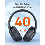 Taotronıcs TT-BH1121 Kulaküstü Bluetooth Kulaklık Siyah