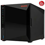 ASUSTOR AS5404T-4GB CELERON N5105-4GB RAM-2-diskli Nas Sunucu (Disksiz)