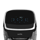UMIE AF12 Advence Pro XXL 12L Siyah COMBO LED Dijital Göstergeli Oven Airfryer/Fritöz