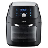UMIE FR20 16L Siyah 1800W Dijital Dokunmatik Ekran COMBO Airfryer/Fritöz