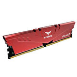 TEAM 16GB DDR4 3200MHZ CL16 PC RAM T-FORCE VULCAN Z RED TLZRD416G3200HC16F01