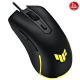 ASUS TUF Gaming M3 Gen II Aura Sync Rgb 8000 Dpı Sensor 60 Milyon Tıklama Ömrü 59 Gram Hafıf Tasarım Oyuncu Mouse