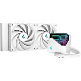 DEEPCOOL 240MM LT520-WH ARGB AM5-1700P SIVI SOĞUTMALI İŞLEMCİ FANI BEYAZ