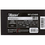 PowerBOOST 400W BST-ATX400R 12cm Fanlı Power Supply