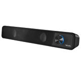 Mikado MD-69S Siyah 3Wx2 Led Işıklı Multimedia Soundbar Speaker