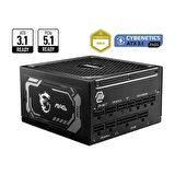 MSI 1250W 80+ GOLD MAG A1250GL PCIE 5.1 TAM MODÜLER POWER SUPPLY