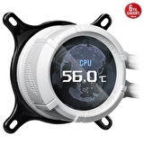 ASUS 360MM ROG STRIX III 360 ARGB AM5-1700P SIVI SOĞUTMALI İŞLEMCİ FANI BEYAZ