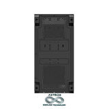 AZTECH AZT101 B Gaming Mid-Tower PC Kasası RGB Switch