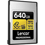 LEXAR 640GB PROFESSIONAL GOLD LCAGOLD640G- RNENG CFEXPRESS 4.0 TYPE-A KART