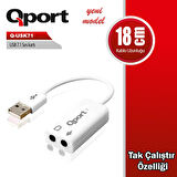 QPORT Q-USK71 USB TO 7.1 SES KARTI