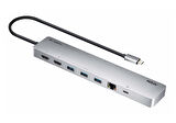 11-in-1 USB-C Multiport Dock with Power Pass-Through
