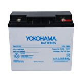 YOKOHAMA YH-1218 12 VOLT - 18 AMPER KURU AKÜ (181 X 76 X 167 MM)