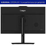 CASPER 23.8" A900 A90.1342-8E00X-V-S CORE i5 13420H 8GB RAM- 500GB M2 NVME- O/B UHD FDOS PIVOT