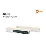 LENOVO LECOO DS111 Stereo USB+3.5mm Jack Siyah 6w RMS Soundbar Speaker