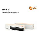 LENOVO LECOO DS107 Stereo USB AUX Siyah 6w RMS Soundbar Speaker