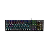LENOVO LECOO KG1101 USB Q Trk RGB Led Aydınlatmalı Mekanik Siyah Gaming Klavye