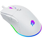 GameBooster M12 Vital RGB Aydınlatmalı Beyaz Profesyonel Gaming Mouse 12800dpi