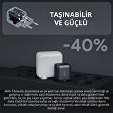AUKEY PA-B1L-BK 30W OMNİA II MİNİ GAN TYPE-C PD ŞARJ ADAPTÖRÜ