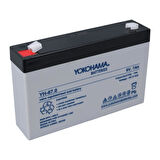 YOKOHAMA YH-67.0 6 VOLT - 7 AMPER KURU AKÜ (150 X 30 X 94 MM)