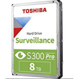 TOSHIBA 3.5" 8TB S300 PRO MD10ADA800V 7200 RPM 256MB SATA-3 Güvenlik Diski