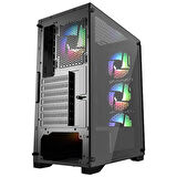 POWERBOOST 600W 80+ PB-PS5847B Gaming Mid-Tower PC Kasası