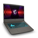 MSI 15.6" THIN 15 B12UC-1891TR CORE i5 12450H 16GB 1TB M2 NVME- 4GB RTX3050 FDOS