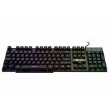 INCA IKG-449 Türkçe USB RAINBOW EFECT MEKANİK HİSLİ Siyah Oyuncu Klavye