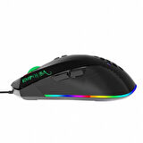 INCA IMG-047T USB RGB Led Aydınlatmalı 7200dpi Gaming Optic Siyah Mouse