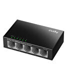 CUDY 5-Port 10/100 Mbps Metal Switch