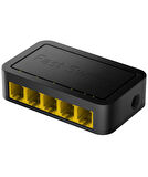 CUDY 5-Port 10/100 Mbps Metal Switch