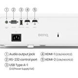 BENQ 3200ansilümen TK710STI 4K 240Hz Kablosuz Android Tv Kısa Mesafe Lazer DLP Gaming Projeksiyon