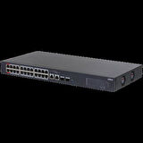 DAHUA DH-CS4226-24ET-240 24 PORT 24XFE-2XGE/SFP YÖNETİLEBİLİR 240W POE SWİTCH