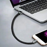 Codegen iPhone Lightning  uyumlu Deri Bileklik Şarj Data Kablosu CDG-CNV52