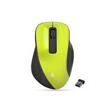 EVEREST SM-360 Usb Yeşil 3D Optik Süper Sessiz Alkalin Pil Kablosuz Mouse
