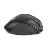 EVEREST SM-360 Usb Siyah 3D Optik Süper Sessiz Alkalin Pil Kablosuz Mouse