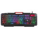 EVEREST KB-R800 METAFOR USB Gökkuşağı Aydınlatmalı Q Metal Yüzey Gaming Oyuncu Klavyesi
