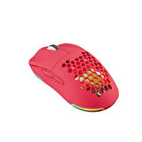 RAMPAGE BLINK Pembe 7 Makro Tuşlu RGB 12800 DPI Gaming Oyuncu Mouse