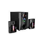 MIKADO MD-95BT 2+1 20W Siyah Multimedya FM/BT/SD/USB Speaker Hoparlör