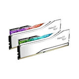GSKILL 32GB (2X 16GB) DDR5 6400MHZ CL30 RGB DUAL KIT PC RAM TRIDENT Z5 ROYAL SILVER F5-6400J3039G16GX2-TR5S