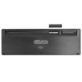 Everest KB-BT88 Siyah/Gri Bluetooth Ultra İnce Q Mac/Win/Android/Ios Uyumlu Kablosuz klavye