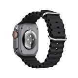Hytech W69 Watch IOS ve Android Uyumlu MActive 2.05" inç Geniş Ekranlı Siyah Akıllı Saat