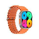 Hytech W69 Watch IOS ve Android Uyumlu MActive 2.05" inç Geniş Ekranlı Gümüş Akıllı Saat