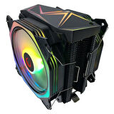 RAMPAGE OCTAGON C60 ARGB AM5-1700P HAVA SOĞUTMALI DUAL İŞLEMCİ FANI
