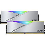 XPG 48GB (2X 24GB) DDR5 CUDIMM 8400MHZ CL40 RGB DUAL KIT PC RAM LANCER SILVER AX5CU8400C4024G-DCLACRSG