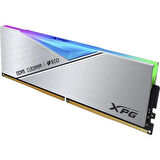 XPG 48GB (2X 24GB) DDR5 CUDIMM 8400MHZ CL40 RGB DUAL KIT PC RAM LANCER SILVER AX5CU8400C4024G-DCLACRSG