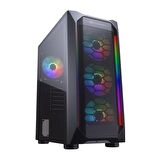 COUGAR 650W 80+ MX410 MESH-G CGR-5VM6B-MESH-G-RGB GAMING MID-TOWER PC KASASI